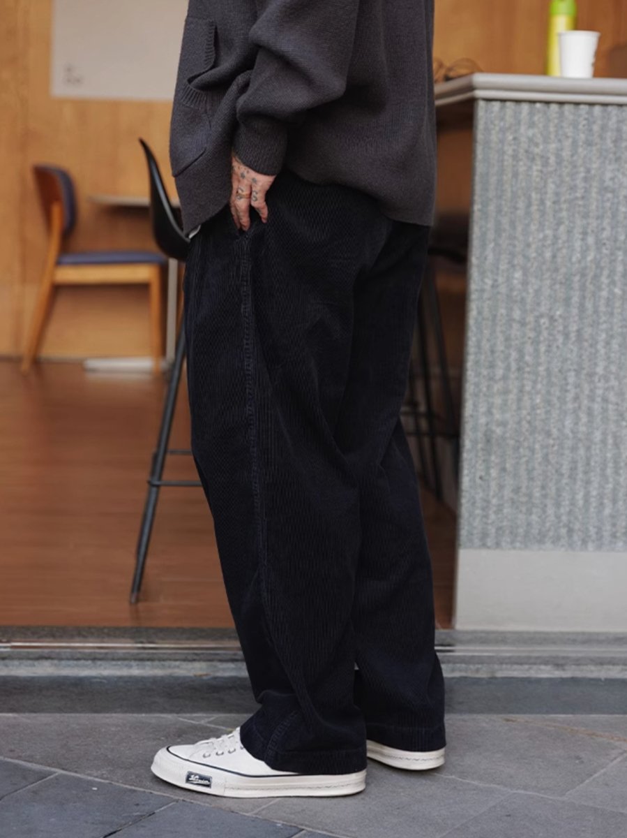 Corduroy Strate Pants N2768 - NNine