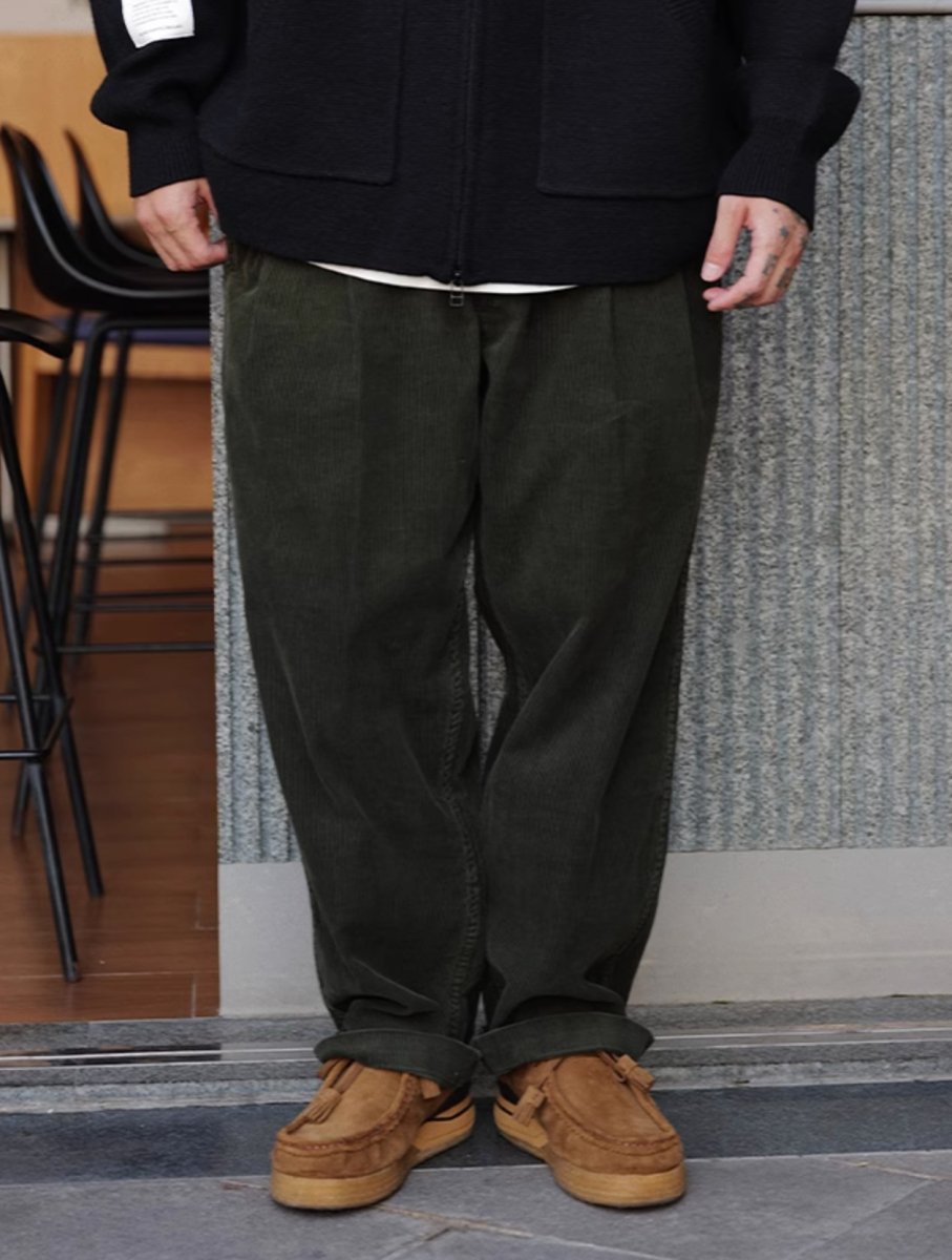Corduroy Strate Pants N2768 - NNine