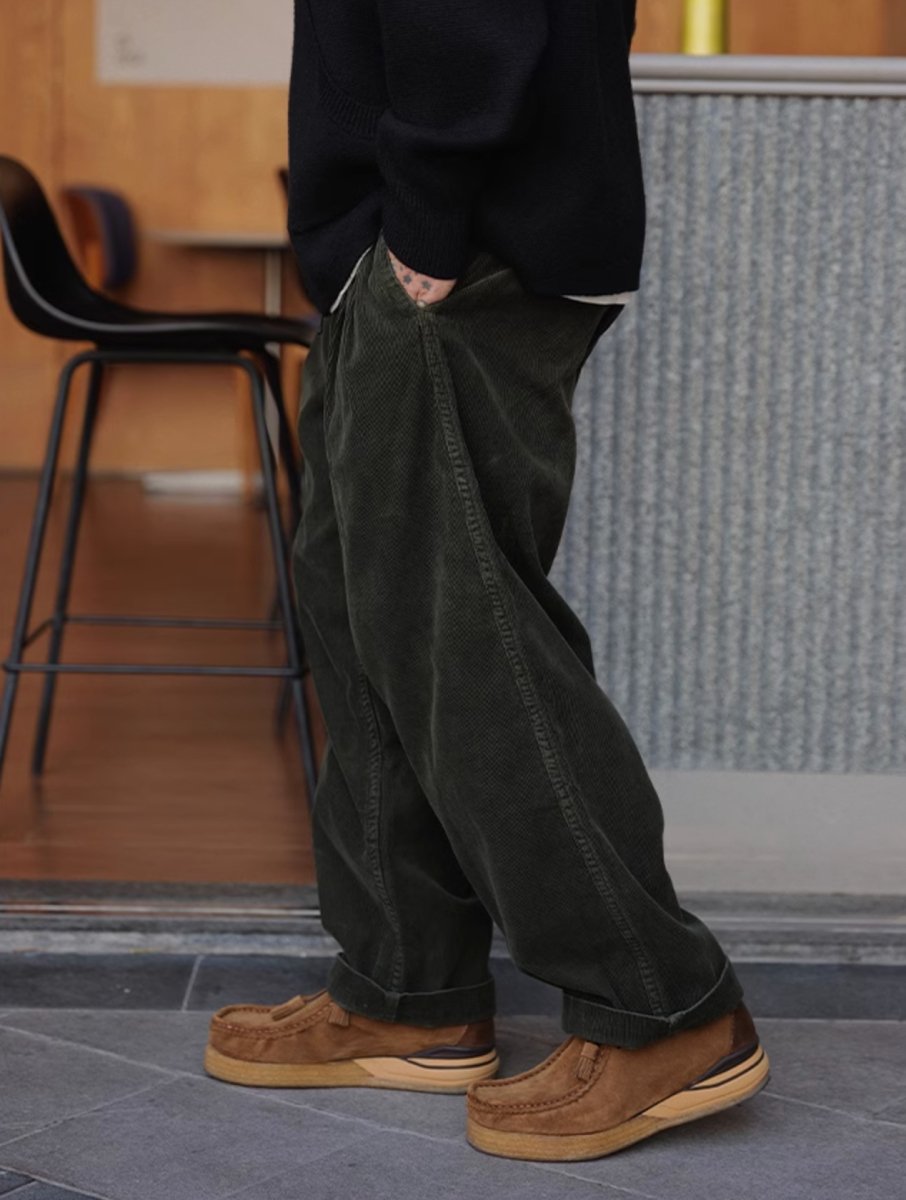 Corduroy Strate Pants N2768 - NNine