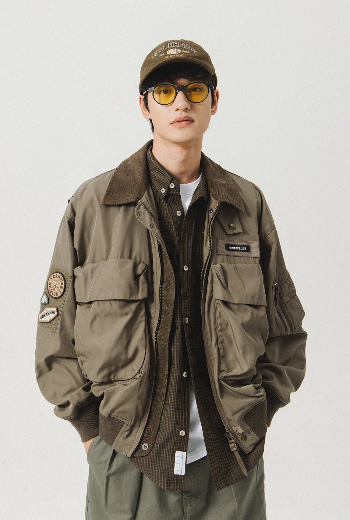 Cotton pad safari jacket N1669 – NNine