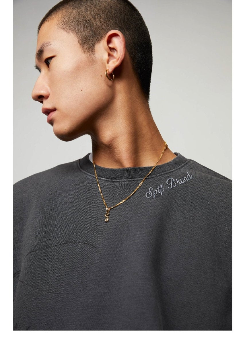 Cowboy print sweatshirt N3251 - NNine