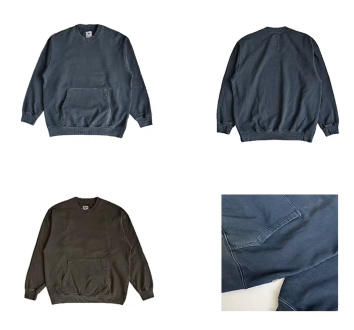Damage processing sweatshirt N3095 - NNine