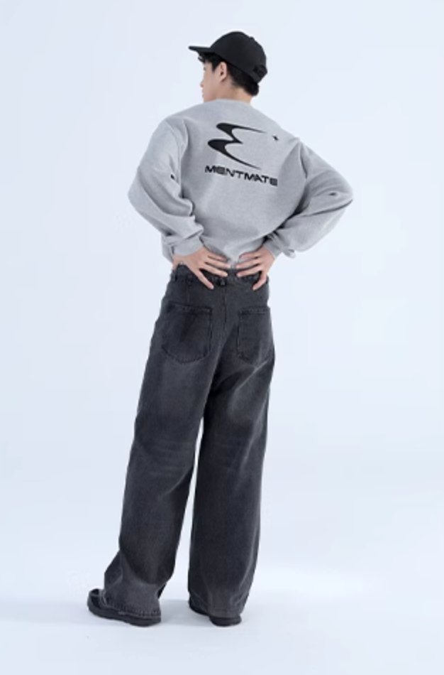 Dark gray denim pants N45 - NNine