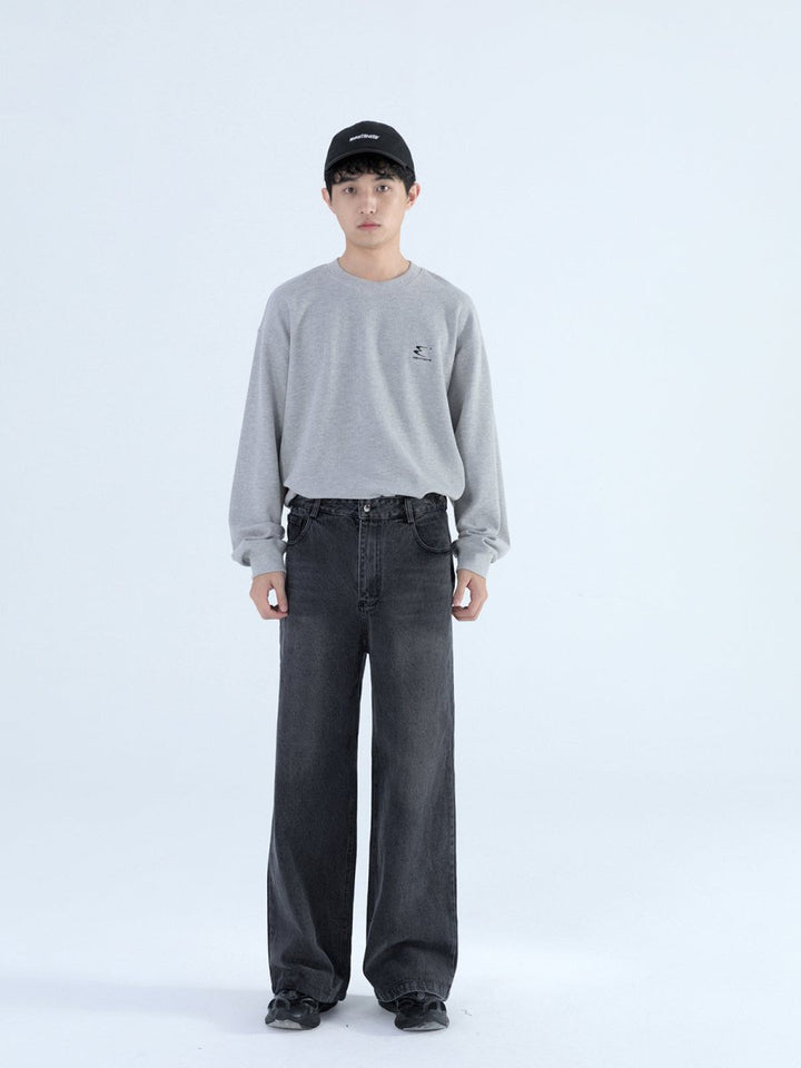 Dark gray denim pants N45 - NNine