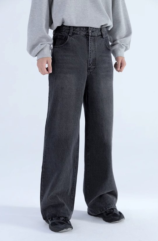 Dark gray denim pants N45 - NNine