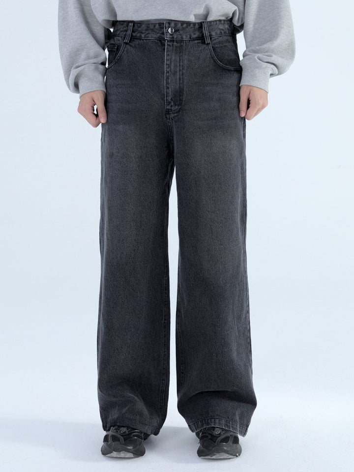 Dark gray denim pants N45 - NNine