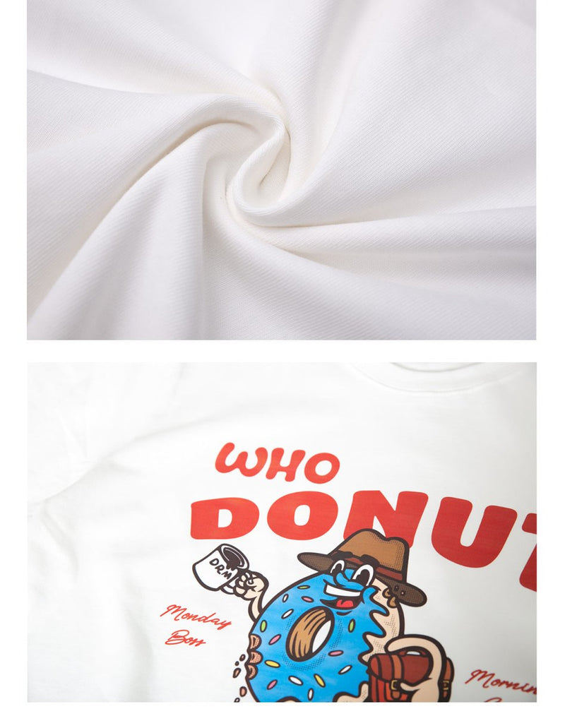 Donut character T-shirt N2274 - NNine