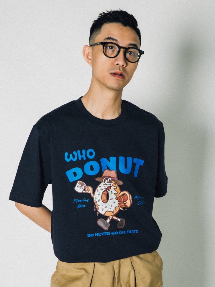 Donut character T-shirt N2274 - NNine
