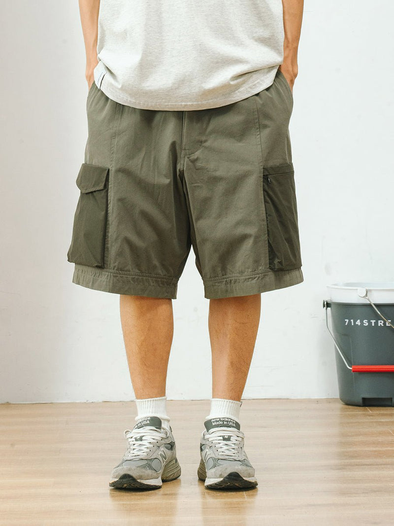 Double pocket cargo half pants N2011 - NNine