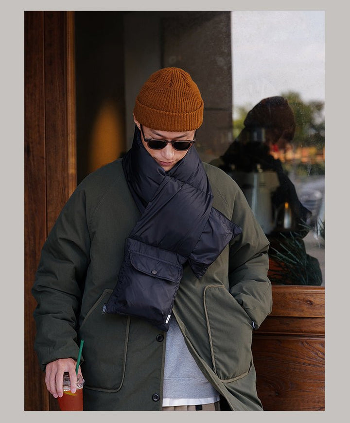 Double Sided Down Scarf N3017 - NNine