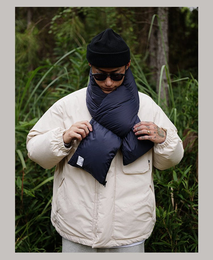 Double Sided Down Scarf N3017 - NNine