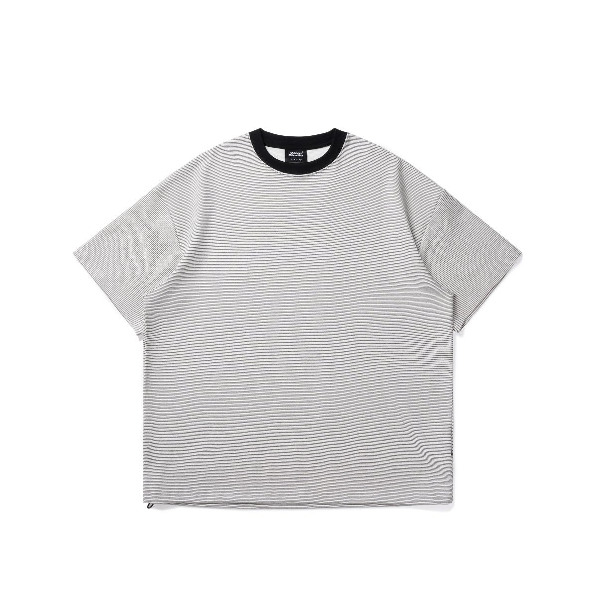 Drawstring Striped T N3236 - NNine