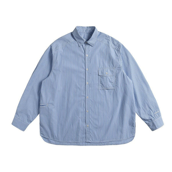 EviStub unisex stripe cotton shirt N168 - NNine