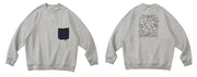 Fishback print sweatshirt N2710 - NNine