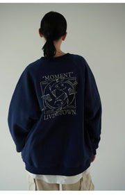 Fishback print sweatshirt N2710 - NNine