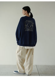 Fishback print sweatshirt N2710 - NNine