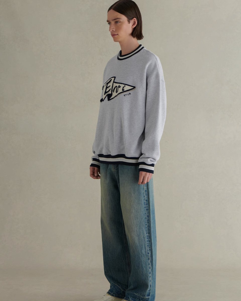 Flag towel sweatshirt N2501 - NNine