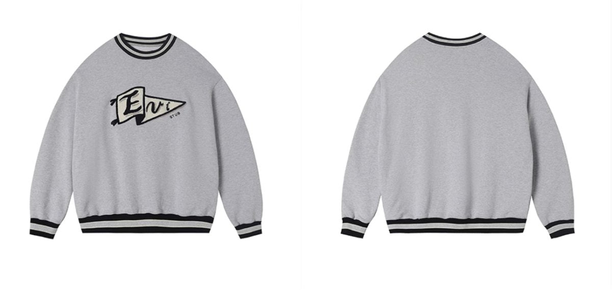 Flag towel sweatshirt N2501 - NNine