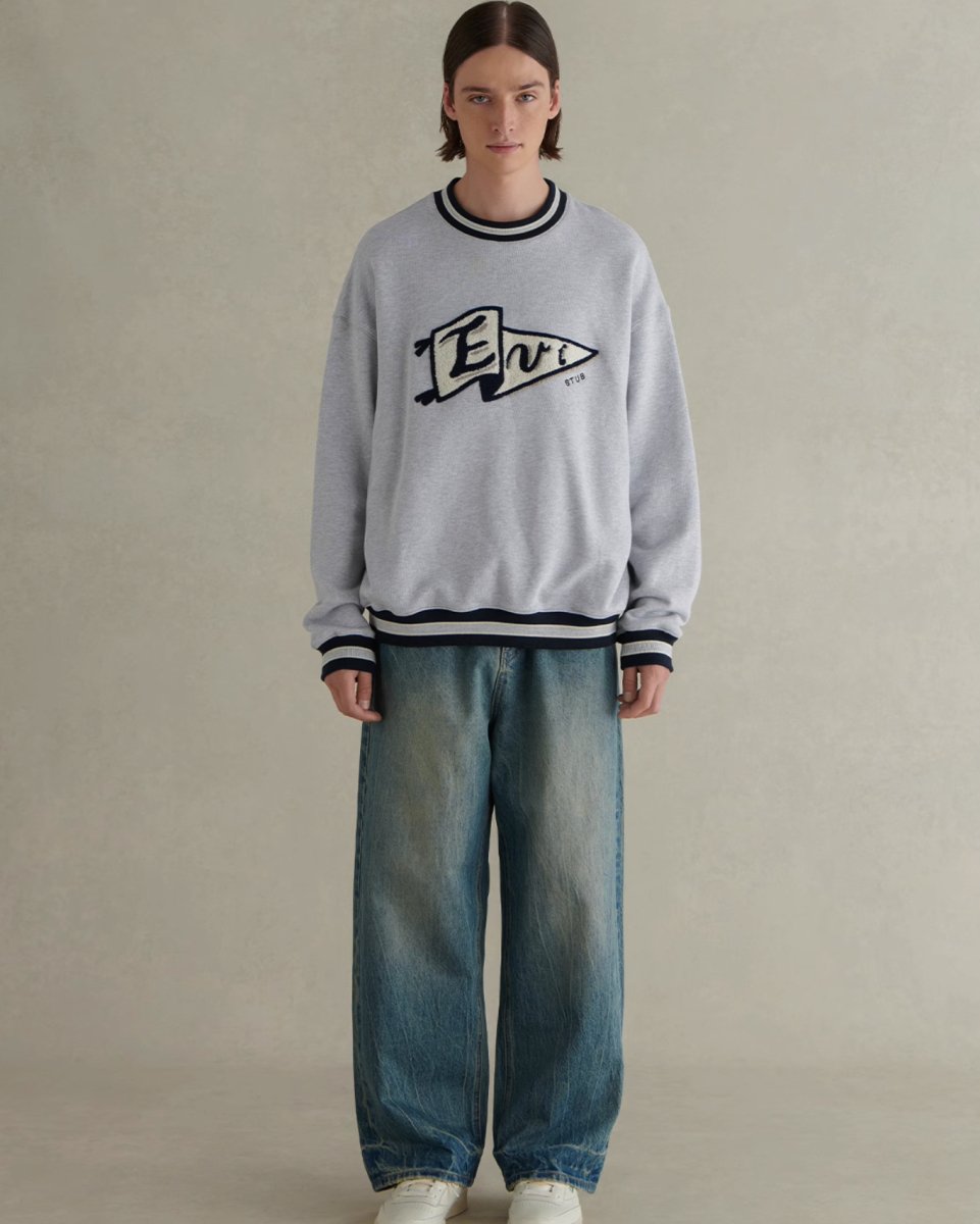 Flag towel sweatshirt N2501 - NNine