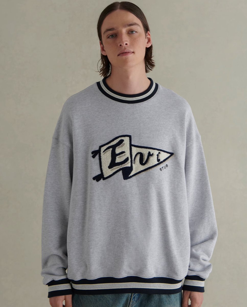 Flag towel sweatshirt N2501 - NNine