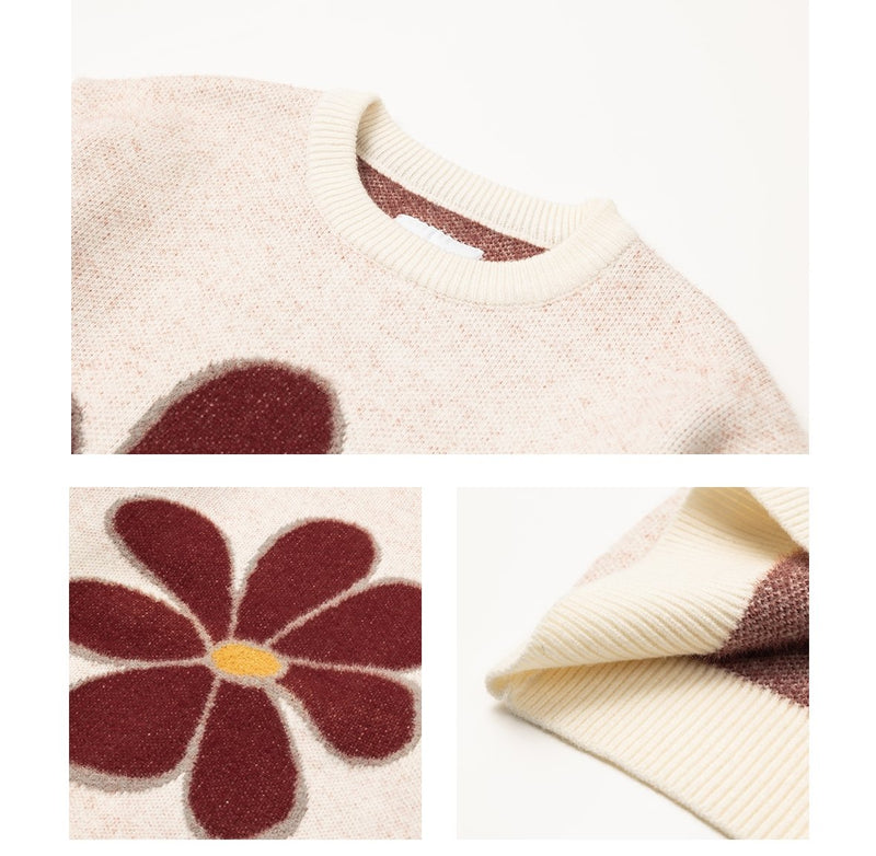 Flower sweater N1557 - NNine