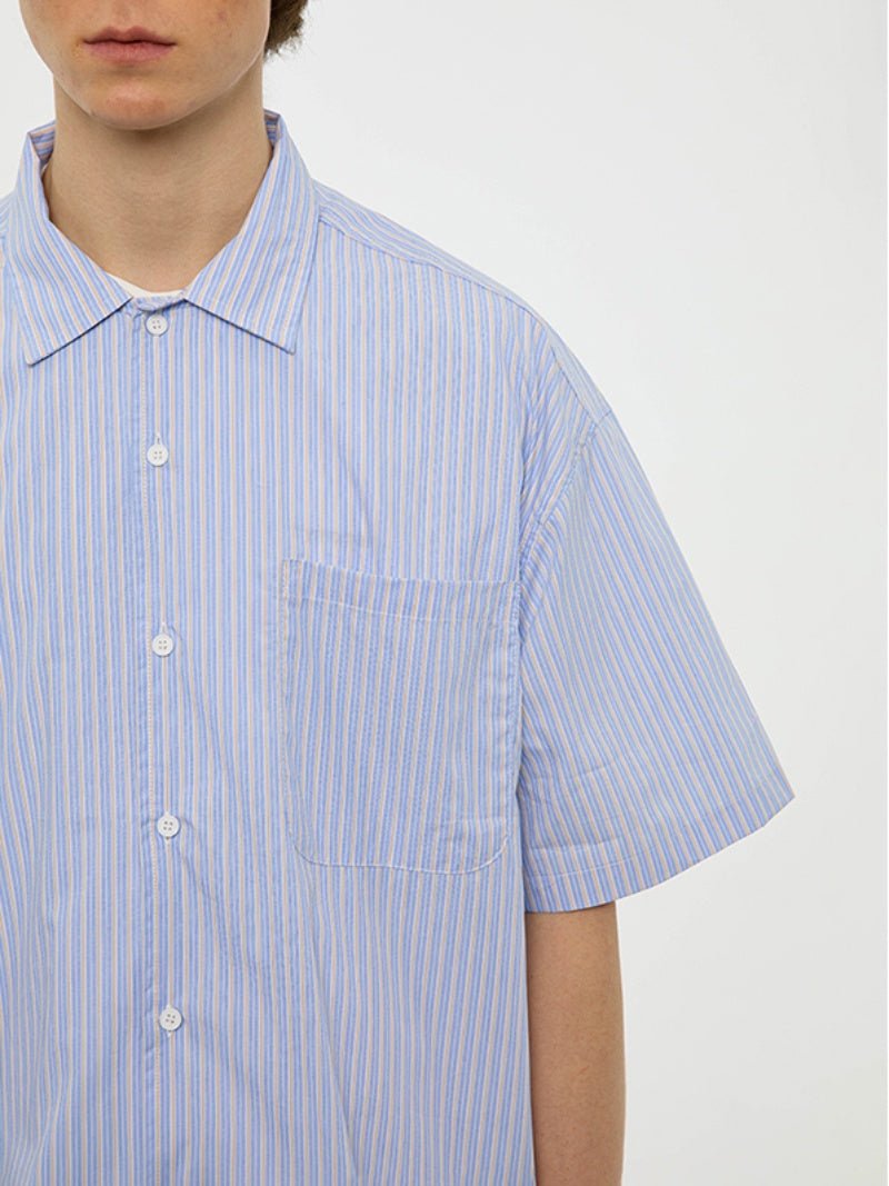 Formal stripe cotton shirt N2031 - NNine