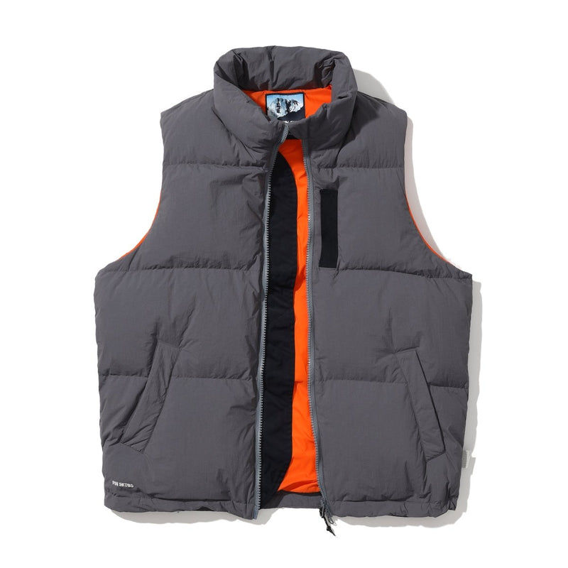 【FP650＋】Stand collar warm down vest N2857 - NNine