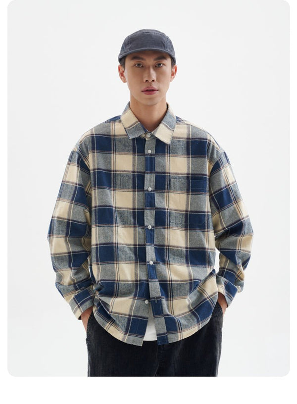 Frannel plaid shirt N2648 - NNine
