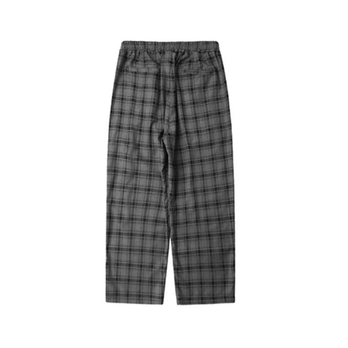 Glen Check Wide Pants　N779 - NNine