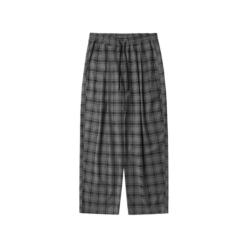 Glen Check Wide Pants　N779 - NNine