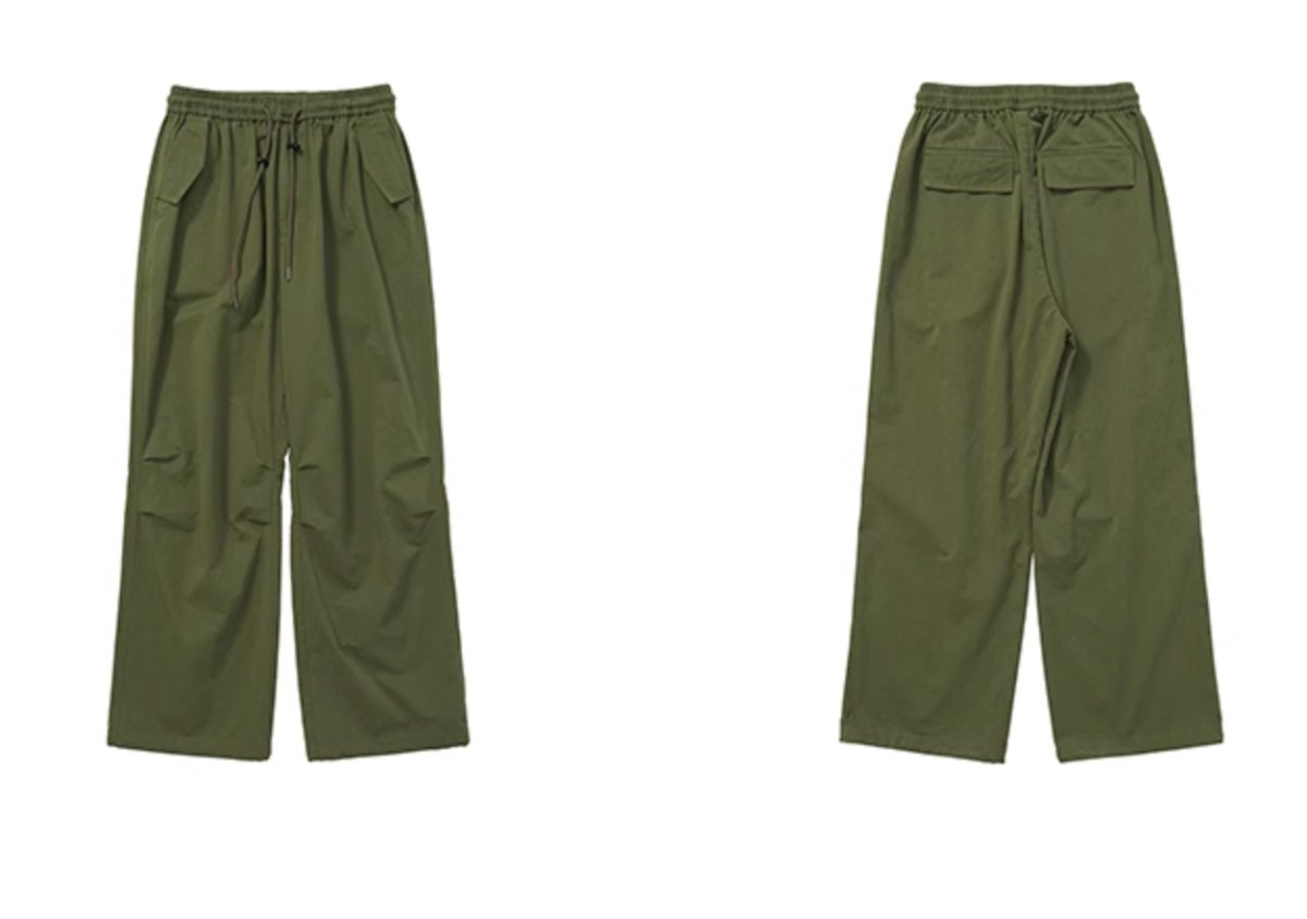 Green wide pants　N241 - NNine
