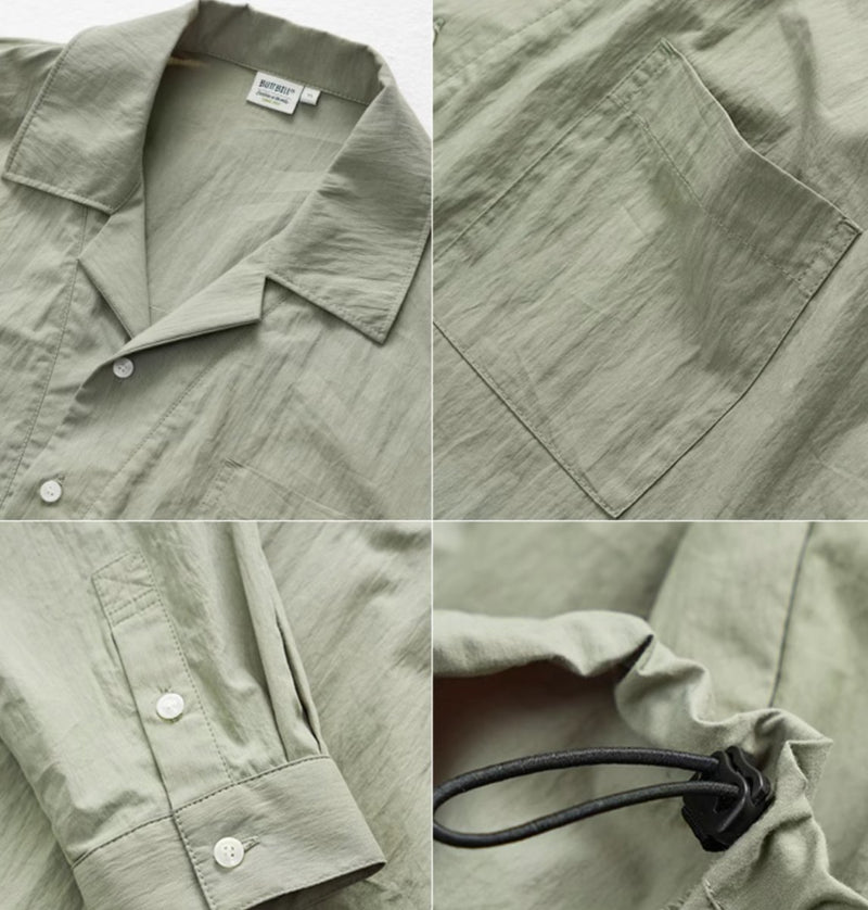 Half pullover shirt　N188 - NNine
