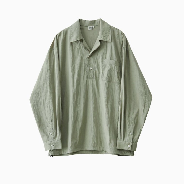 Half pullover shirt　N188 - NNine