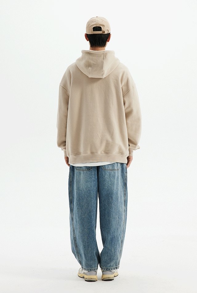 Half zip heavy hoodie N1448 - NNine
