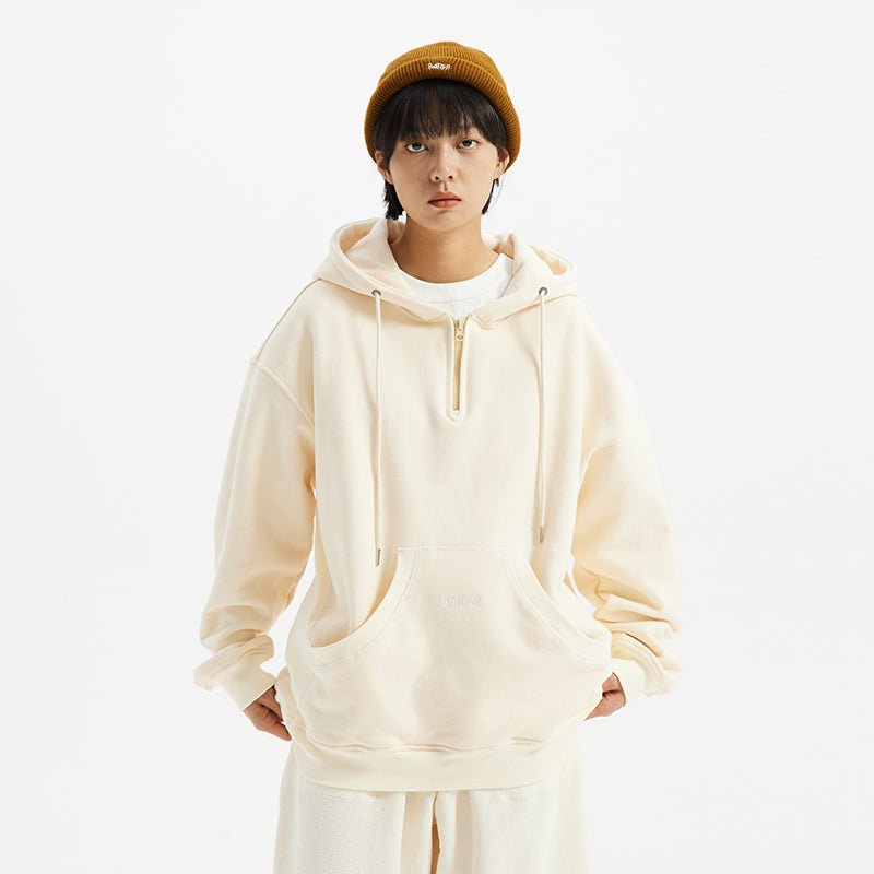 Half zip heavy hoodie N1448 - NNine