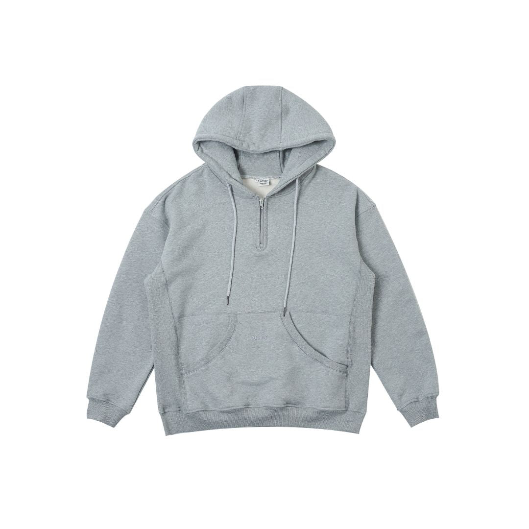 Half zip heavy hoodie N1448 – ファッション通販 NNine(ナイン)
