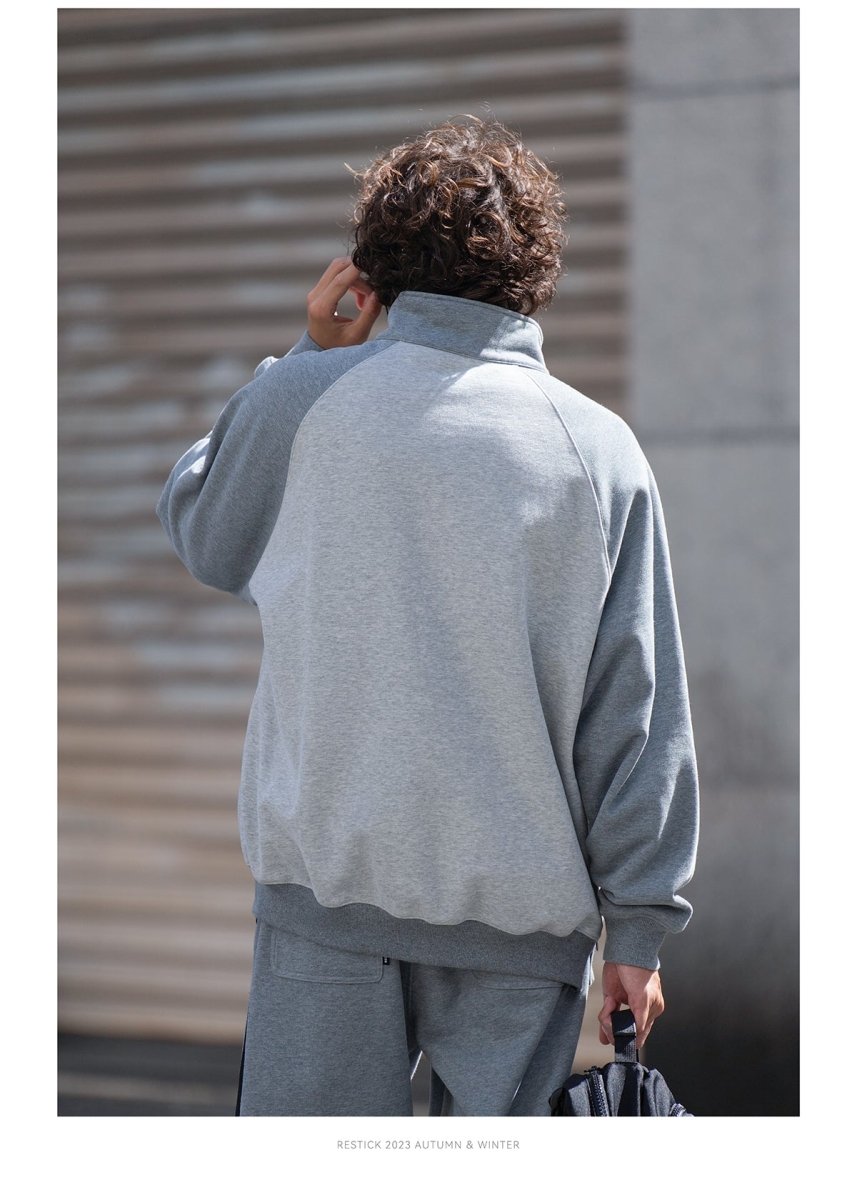 Half zip lagran sleeve sweatshirt N2580 - NNine