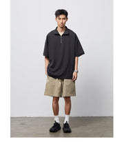 Half zip POLO　N183 - NNine