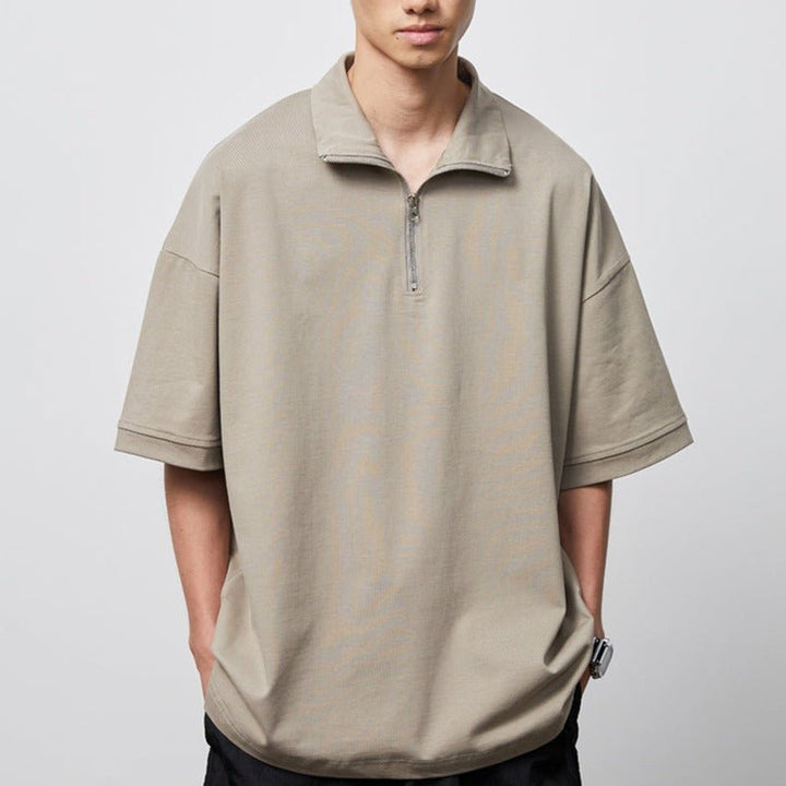 Half zip POLO　N183 - NNine