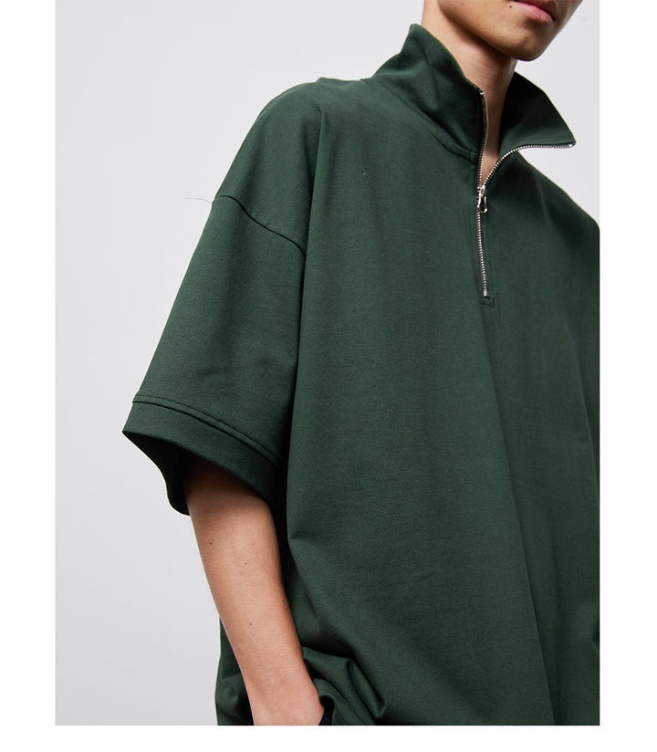 Half zip POLO　N183 - NNine