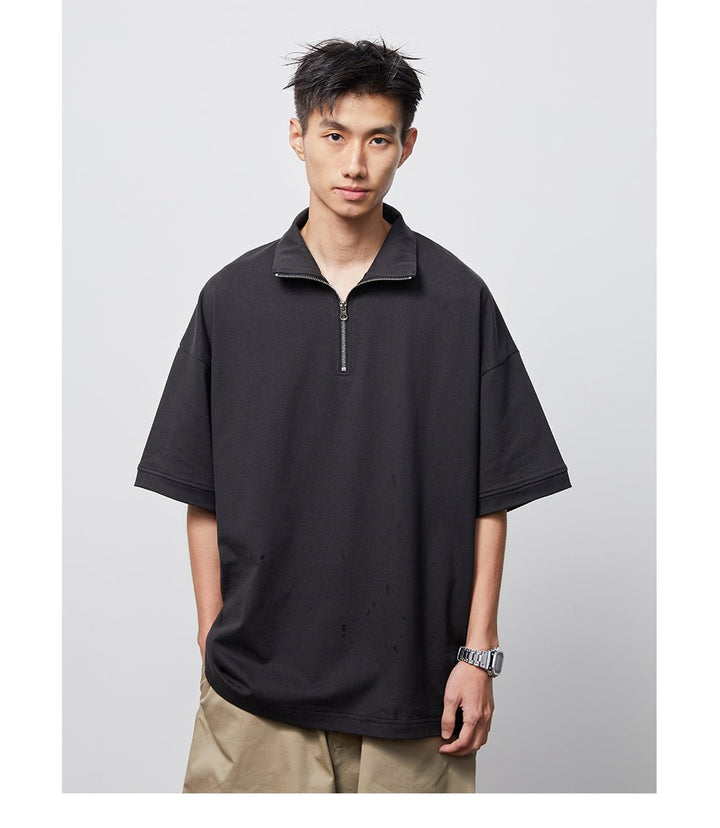 Half zip POLO　N183 - NNine