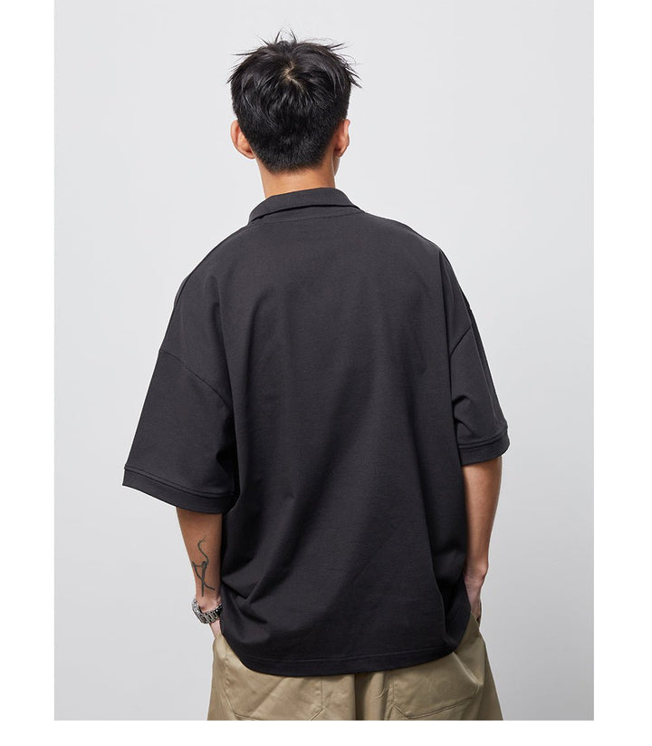 Half zip POLO　N183 - NNine