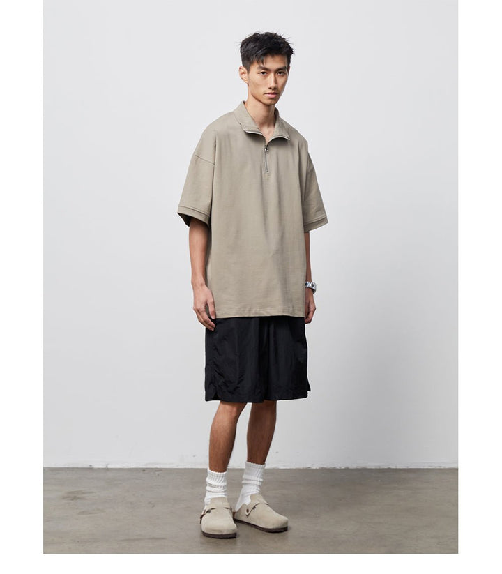 Half zip POLO　N183 - NNine