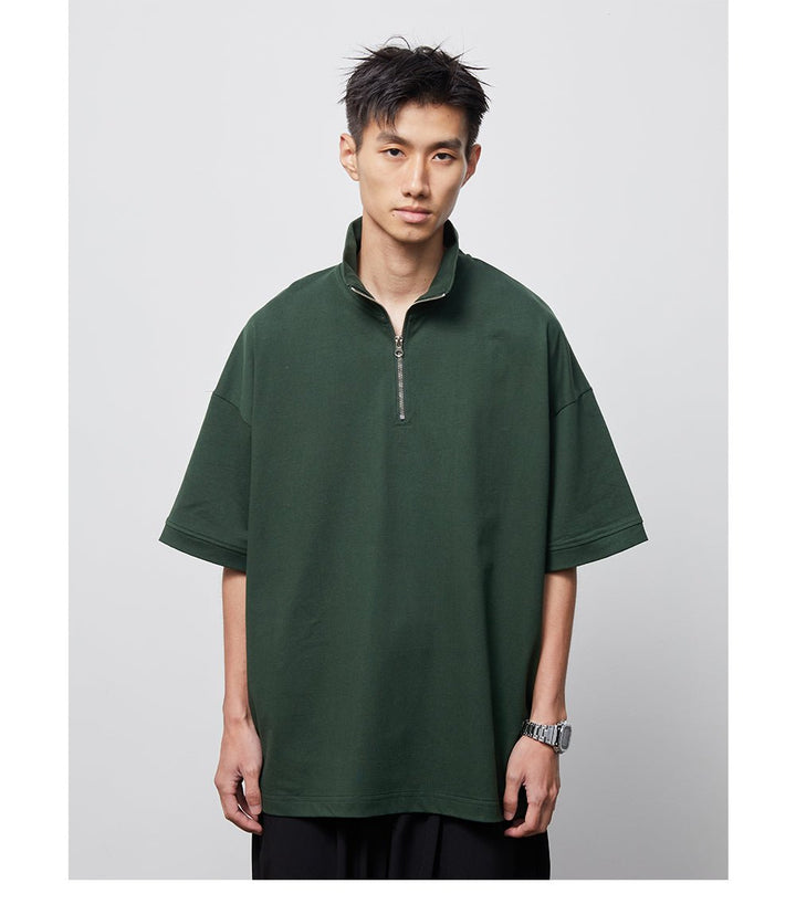 Half zip POLO　N183 - NNine