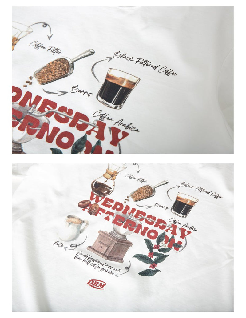 Handmade coffee T-shirt N2289 - NNine