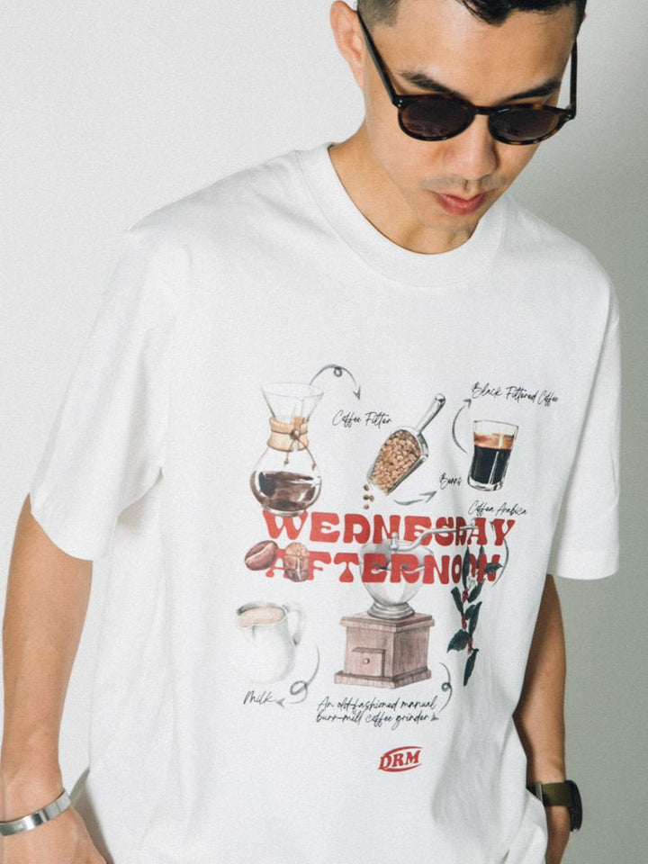 Handmade coffee T-shirt N2289 - NNine