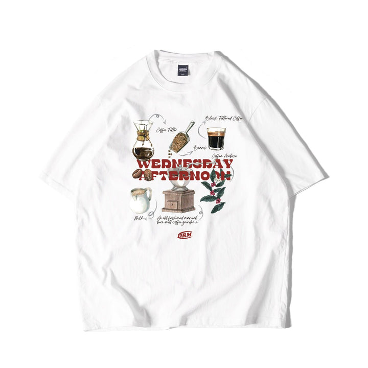 Handmade coffee T-shirt N2289 - NNine