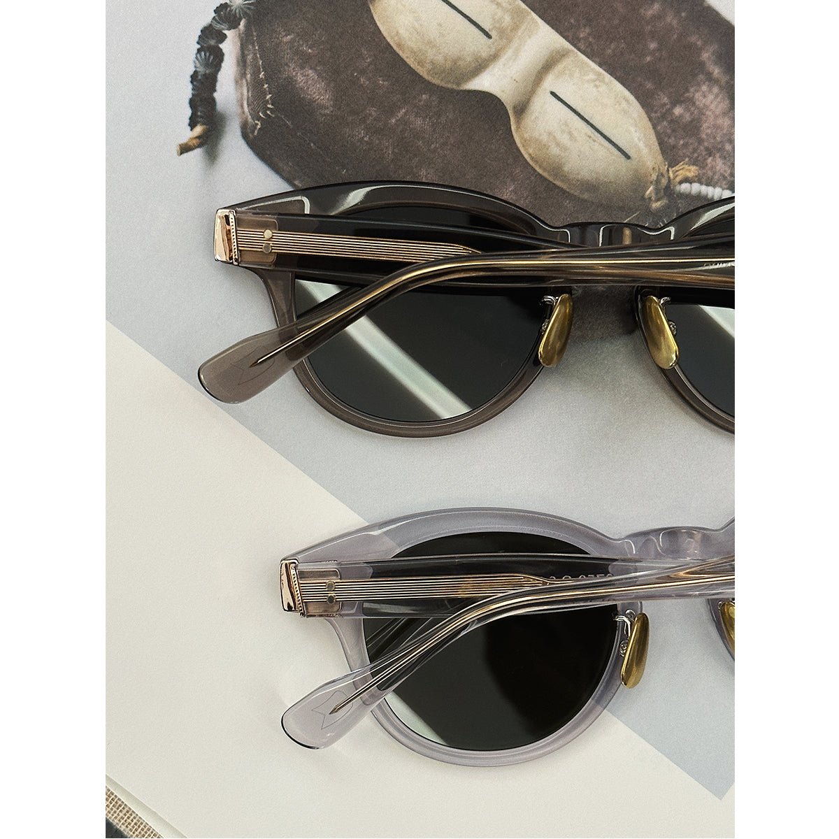 Handmade UV cut sunglasses N2218 - NNine