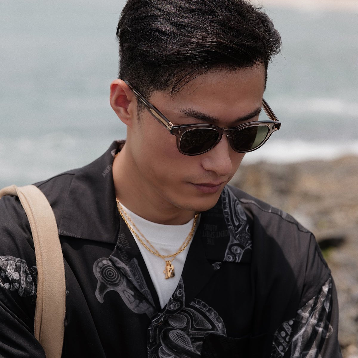 Handmade UV cut sunglasses N2218 - NNine