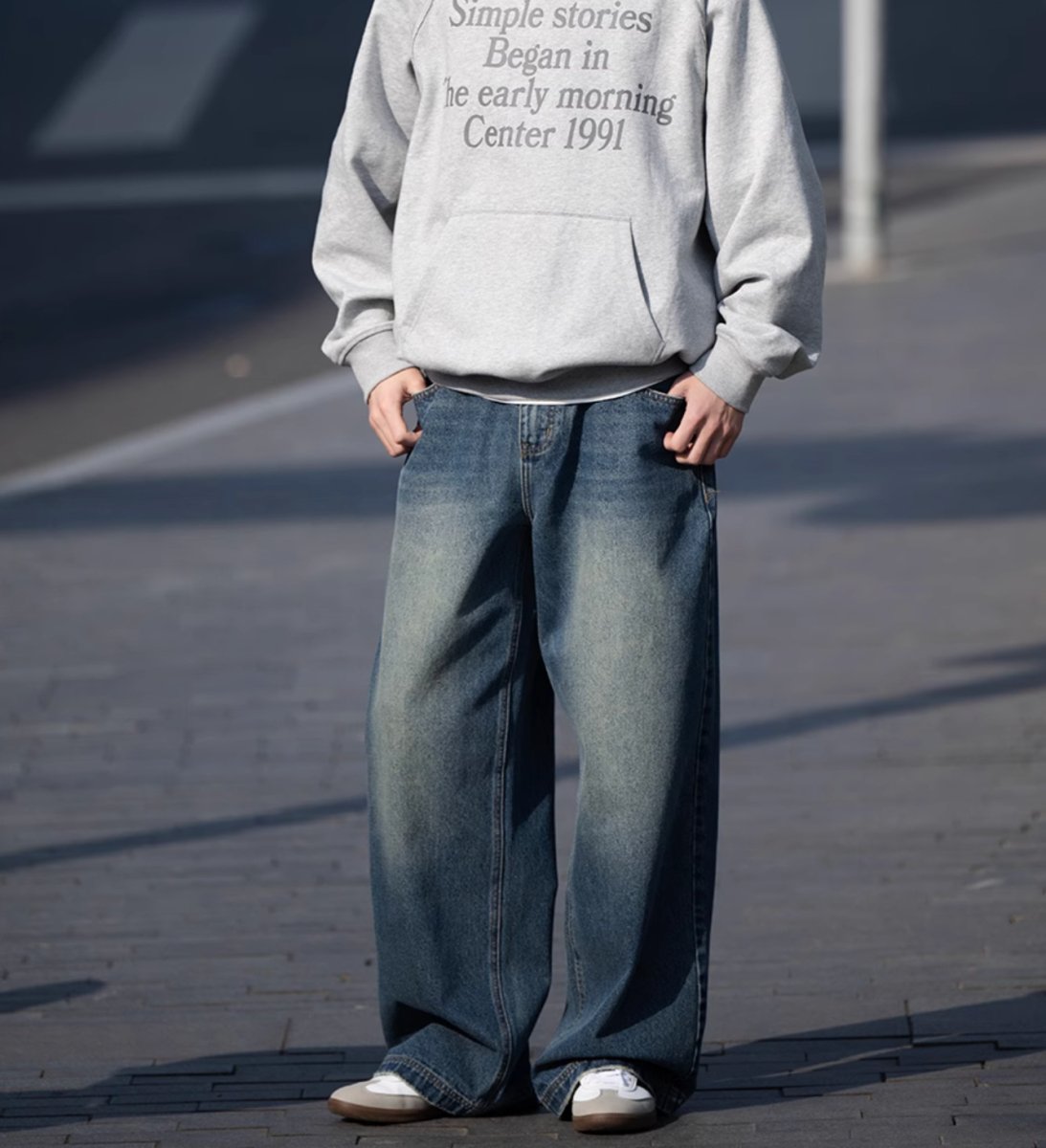 Heavy Wash Denim Pants N125 - NNine